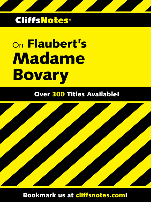 Title details for CliffsNotes on Flaubert's Madame Bovary by James L Roberts - Available